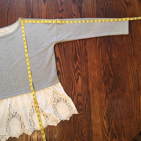 Adorable Altar’d State Ruffled Sweatshirt - Picture 3 of 4